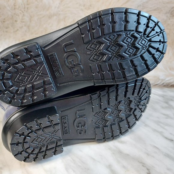 UGG Australia Kid's Blue Raana Rubber Rain Boot Siz US Youth-2 - Picture 6 of 10